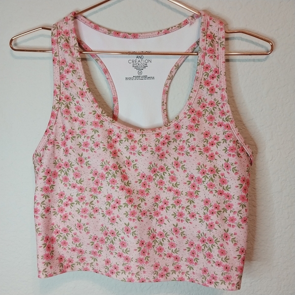 Evolution and Creation Tops - Evolution & Creation Sports Floral Bra | Woman Sz M